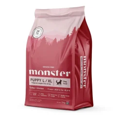 Monster Puppy Large Grain Free Kalkkuna&Kana