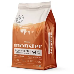 Monster Puppy Small/Medium Kana & Kalkkuna