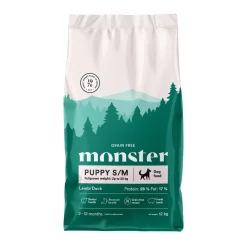 Monster Puppy S/M Grain Free Lammas & Ankka