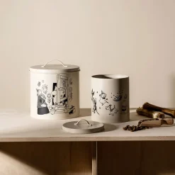 Moomin for Pets peltipurkki Muumit 80v. juhlavuosi