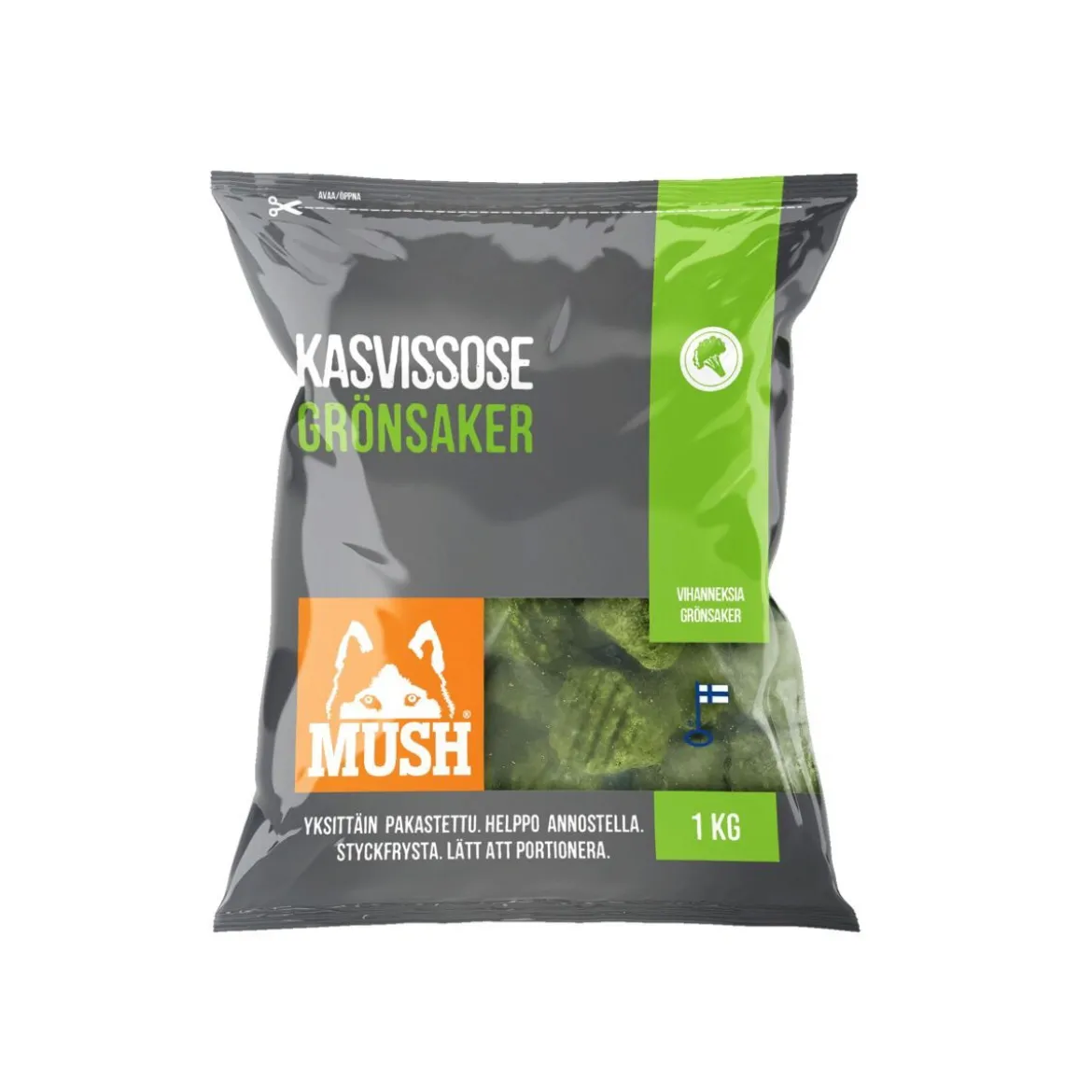 MUSH Basic Kasvissose