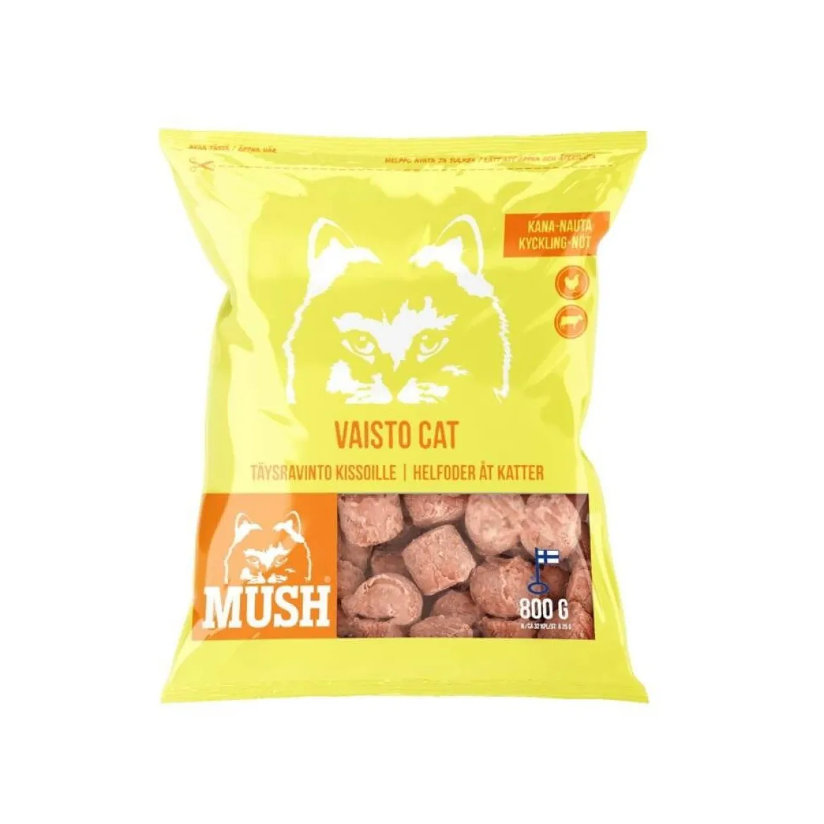 Mush Vaisto Cat kana-nauta