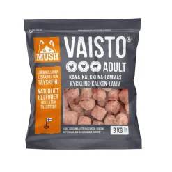 Mush Vaisto XL kalkkuna-kana-lammas 3 kg