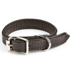 Nahkapanta Feel Leather vuorella, ruskea
