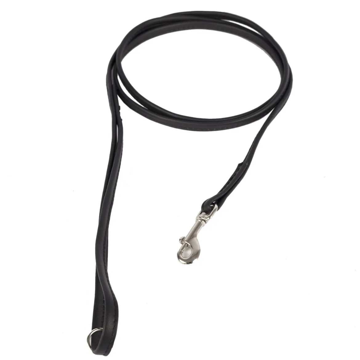 Nahkatalutin Feel Leather Slim, musta