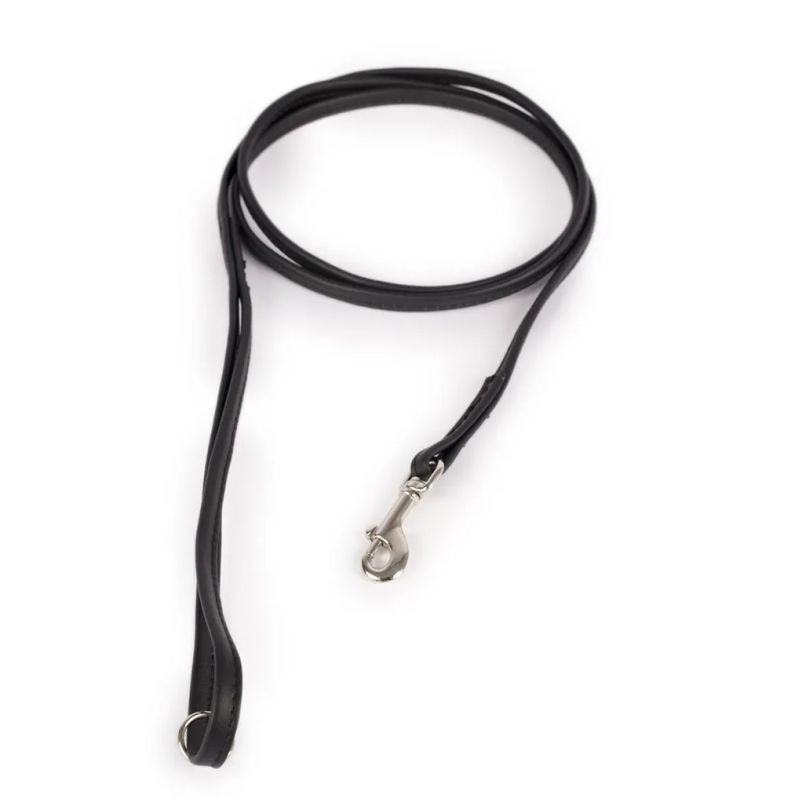 Nahkatalutin Feel Leather Slim, musta