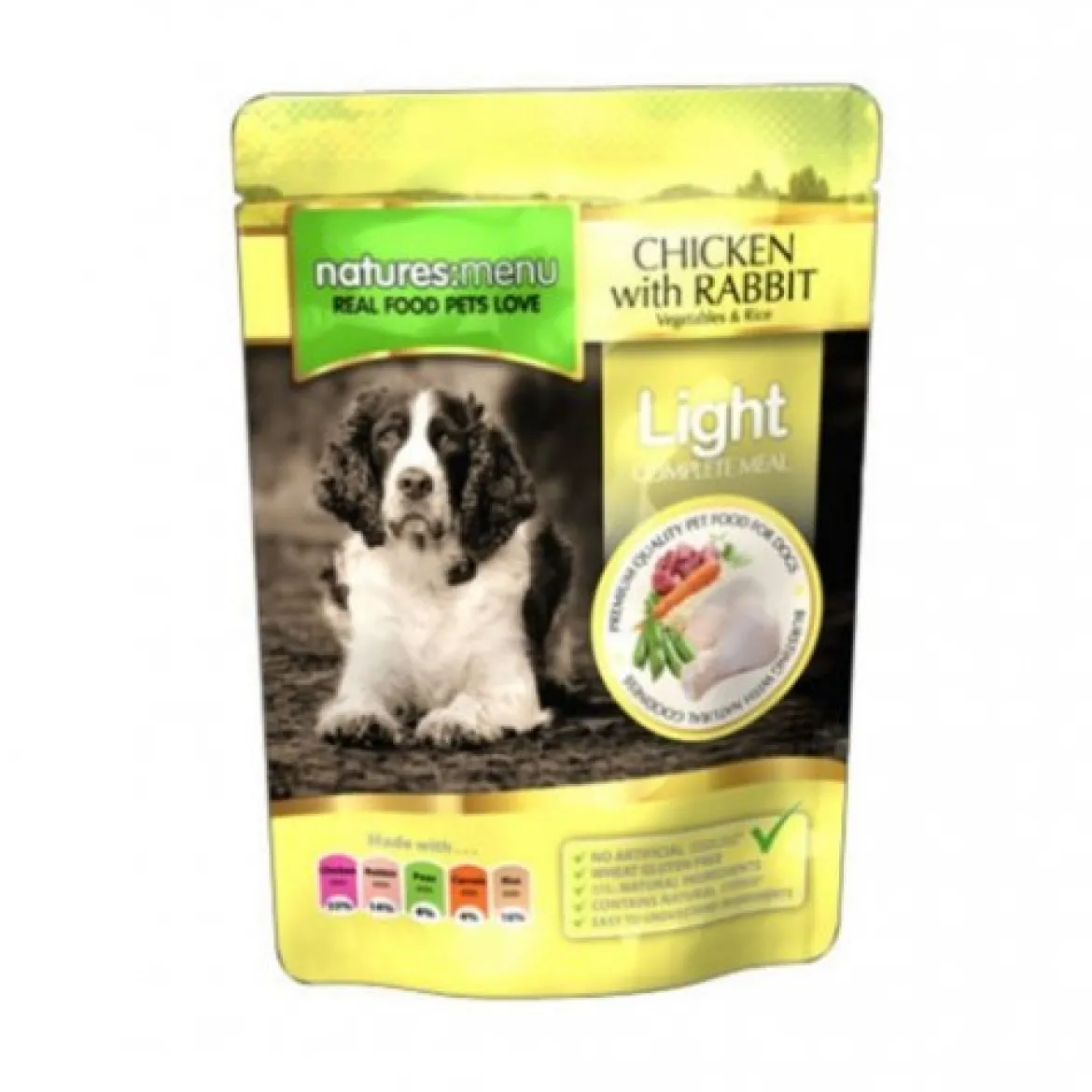 Natures:Menu Dog Light 300g
