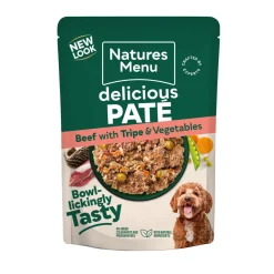Natures:Menu Dog Nauta & naudanmaha 300g