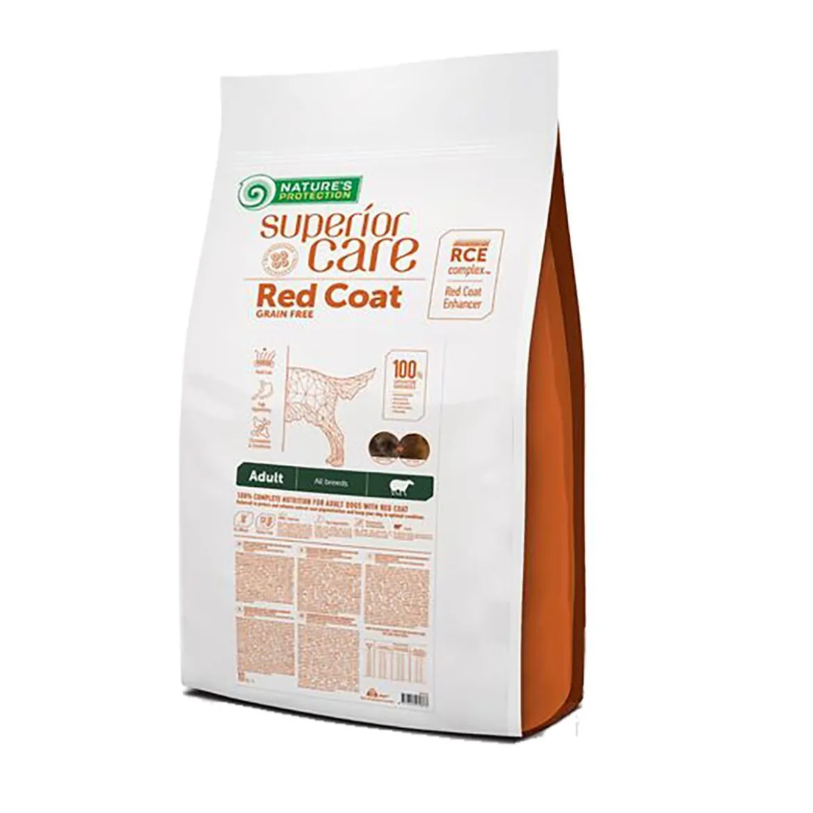 Nature's Protection Superior Care RED Coat Lammas All breed