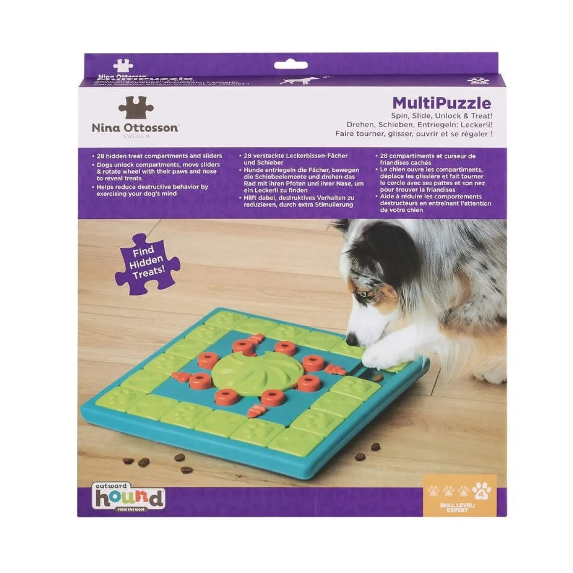 Nina Ottosson Dog MultiPuzzle vihreä