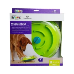 Nina Ottosson Dog Wobble Bowl lime