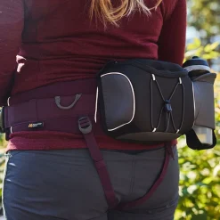 Non-Stop Belt laukku vetovyöhön, musta/harmaa