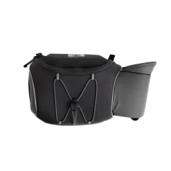 Non-Stop Belt laukku vetovyöhön, musta/harmaa