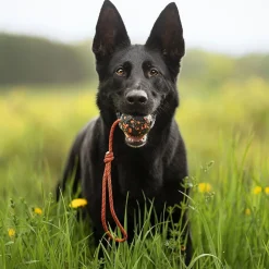 Non-Stop Dog ball on rope