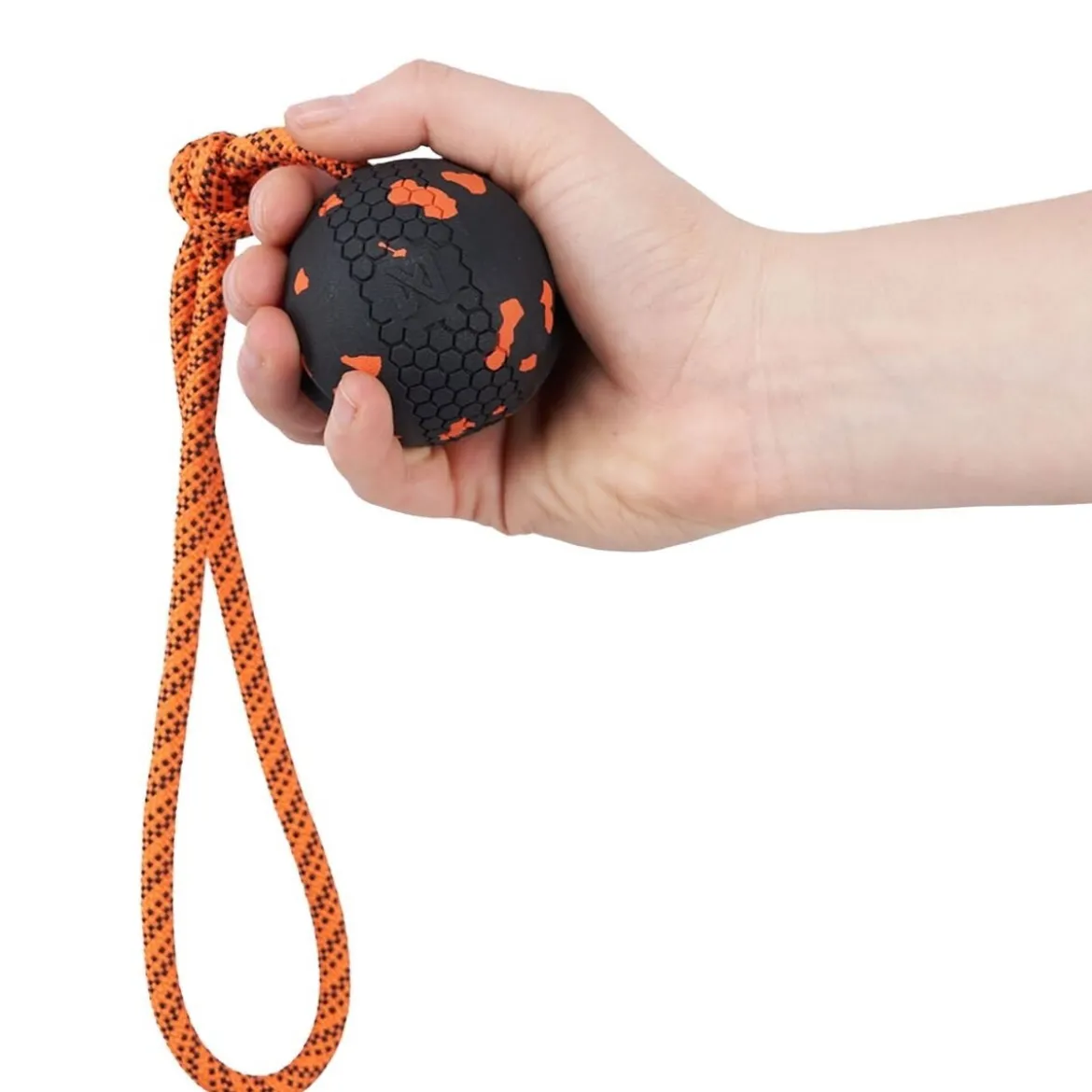 Non-Stop Dog ball on rope
