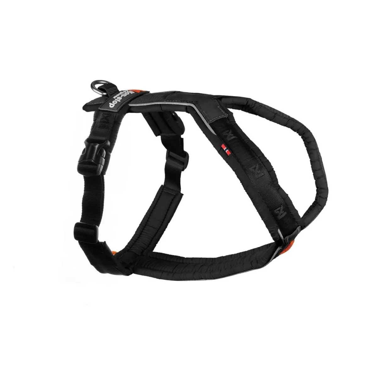 Non-Stop Dogwear Line harness 5.0 - koiran valjaat, musta