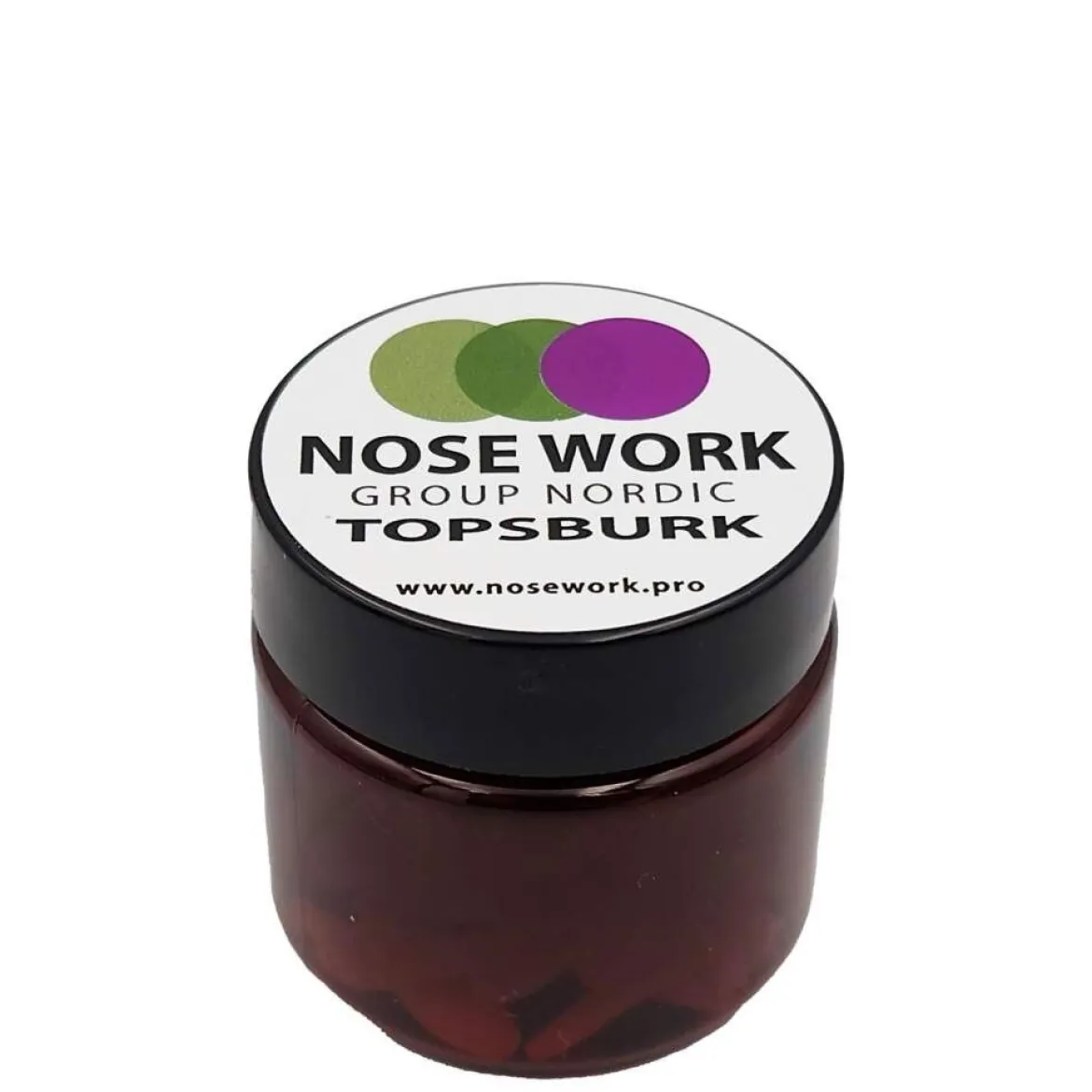 Nose Work purkki 40 topsipäällä