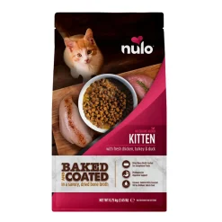 Nulo Baked & Coated Cat Kitten Fresh Chicken, Turkey & Duck 2 kg