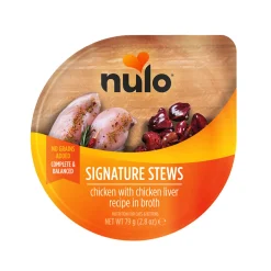 Nulo Signature Stews Cat kanaa & kananmaksaa liemessä 79 g