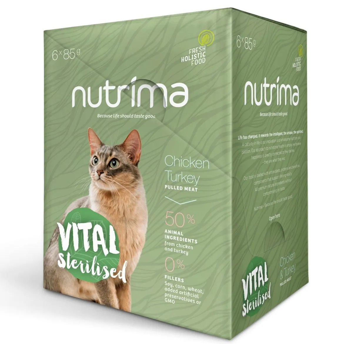 Nutrima Cat Vital Sterilised märkäruoka 85 g