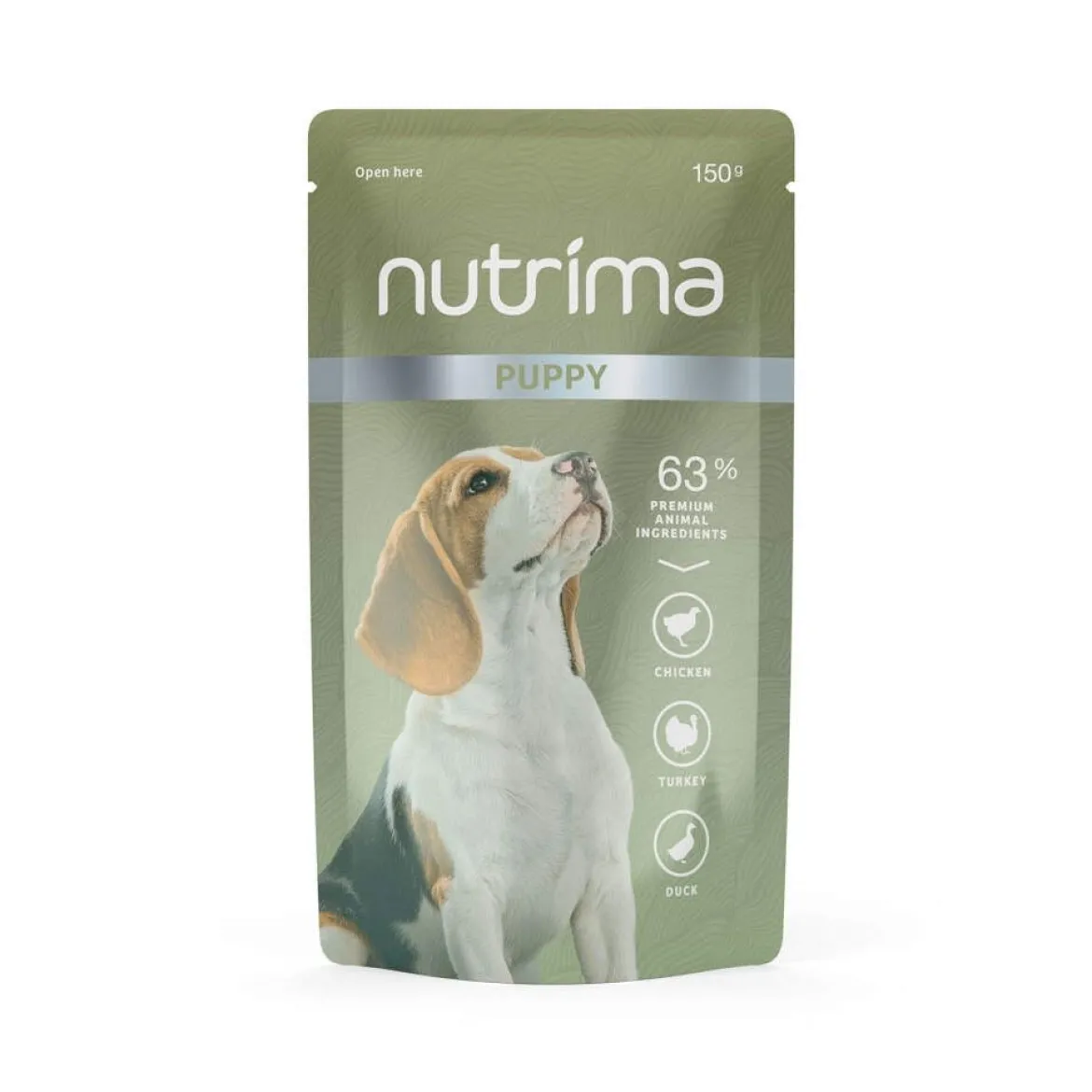 Nutrima Growth Puppy märkäruoka 150g