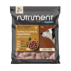 Nutriment by RAUH! Kalkkuna-lammas-kasvispullat 1 kg