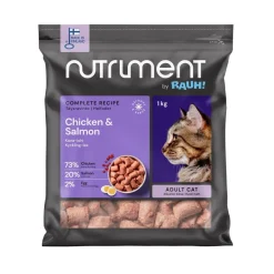 Nutriment by RAUH! Kana-lohipullat kissoille 1 kg