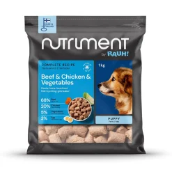 Nutriment by RAUH! Nauta-kana-kasvispullat pennuille 1 kg