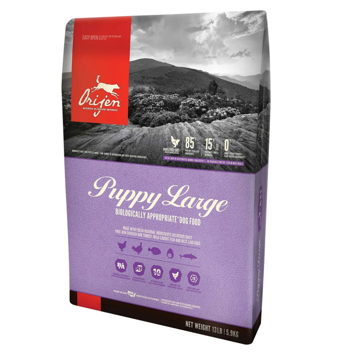 Orijen Puppy Large, 11,4 kg