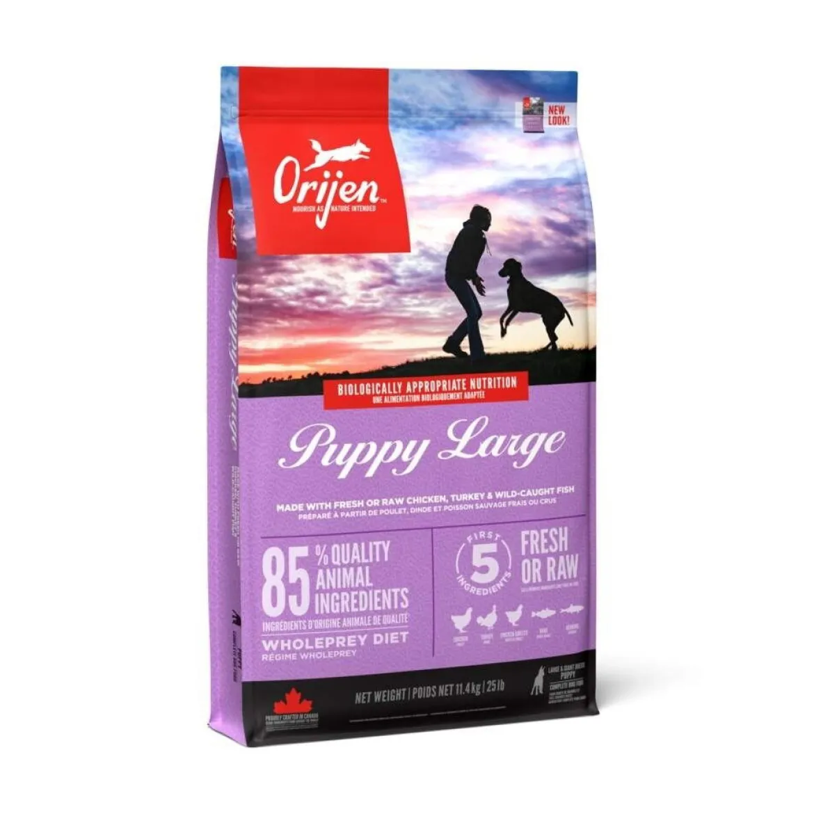 Orijen Puppy Large, 11,4 kg