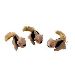 Outward Hound Squeakin Squirrels 3 kpl
