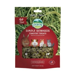 Oxbow Simple Rewards timothy treats 40g
