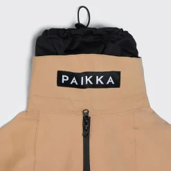 PAIKKA koiran sadetakki, heijastava taupe