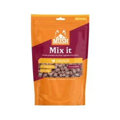 Pakastekuivattu koiranruoka Mush Mix it, kana