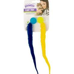 Pawise pomppiva pallo karvahännällä 2-pack