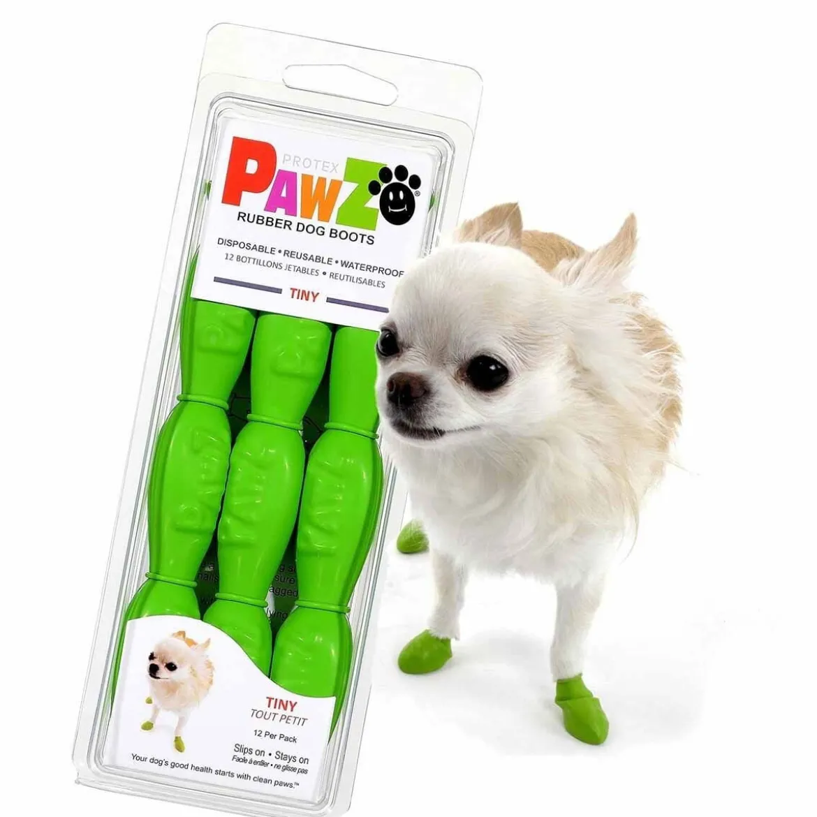PawZ koiran suojatossut, 12 kpl