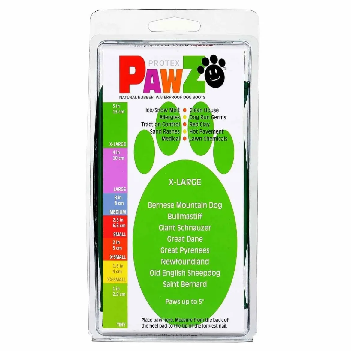 PawZ koiran suojatossut, 12 kpl
