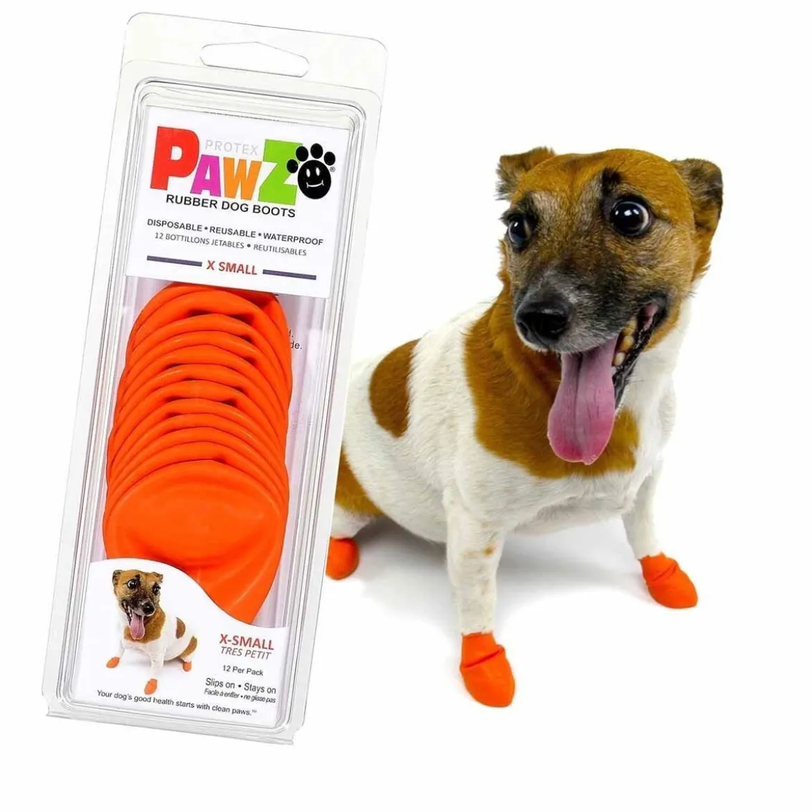 PawZ koiran suojatossut, 12 kpl