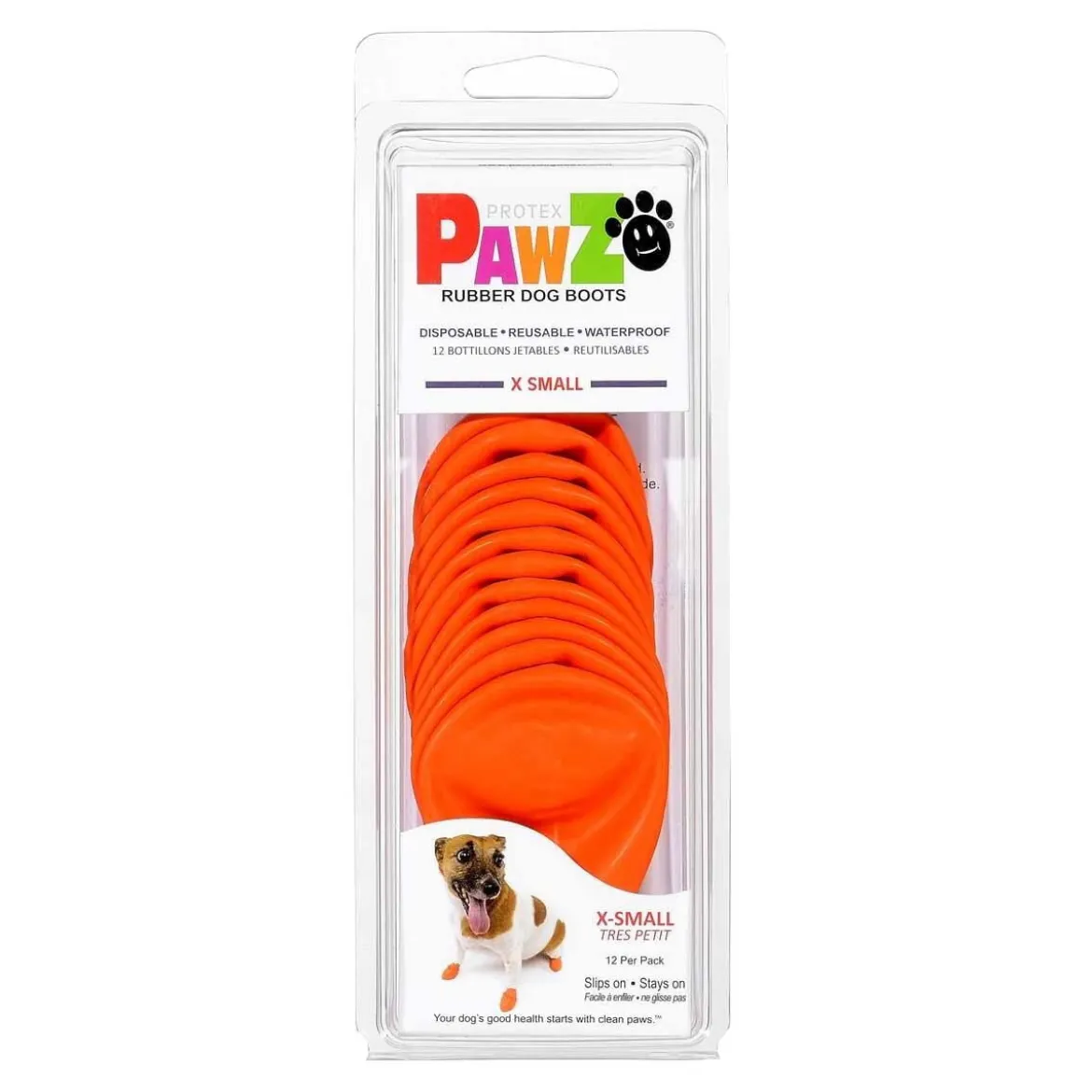 PawZ koiran suojatossut, 12 kpl