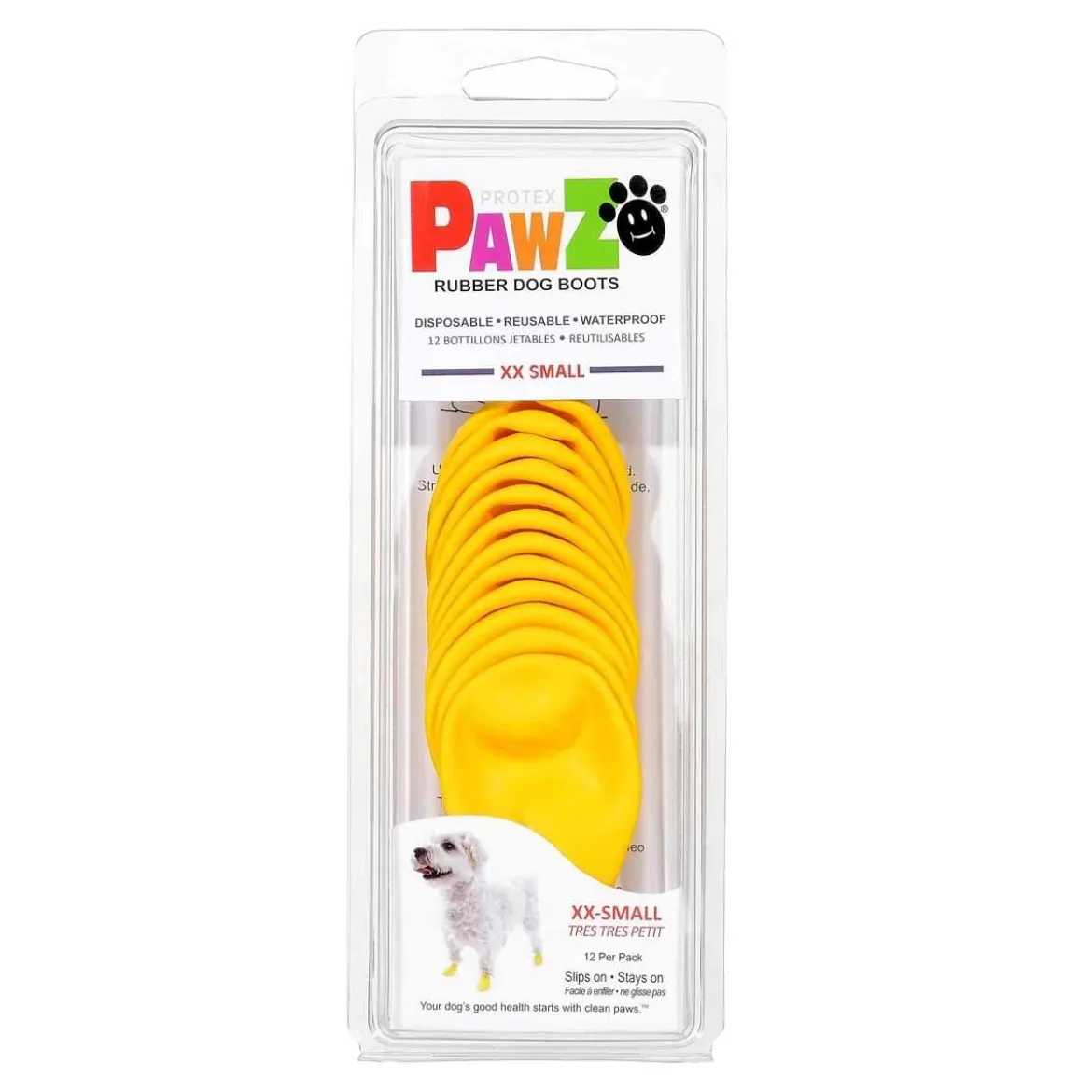 PawZ koiran suojatossut, 12 kpl