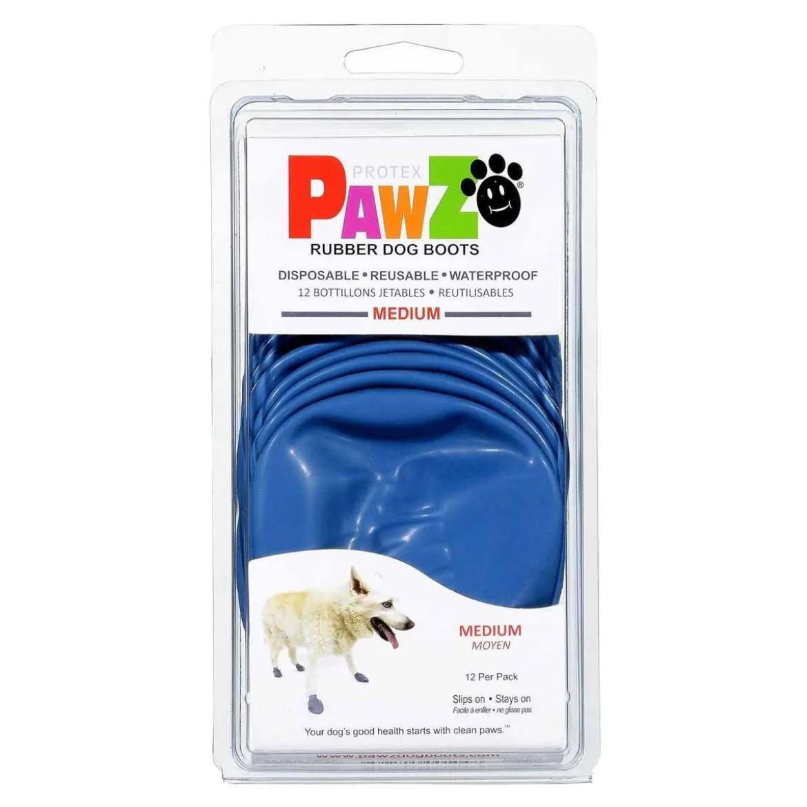 PawZ koiran suojatossut, 12 kpl