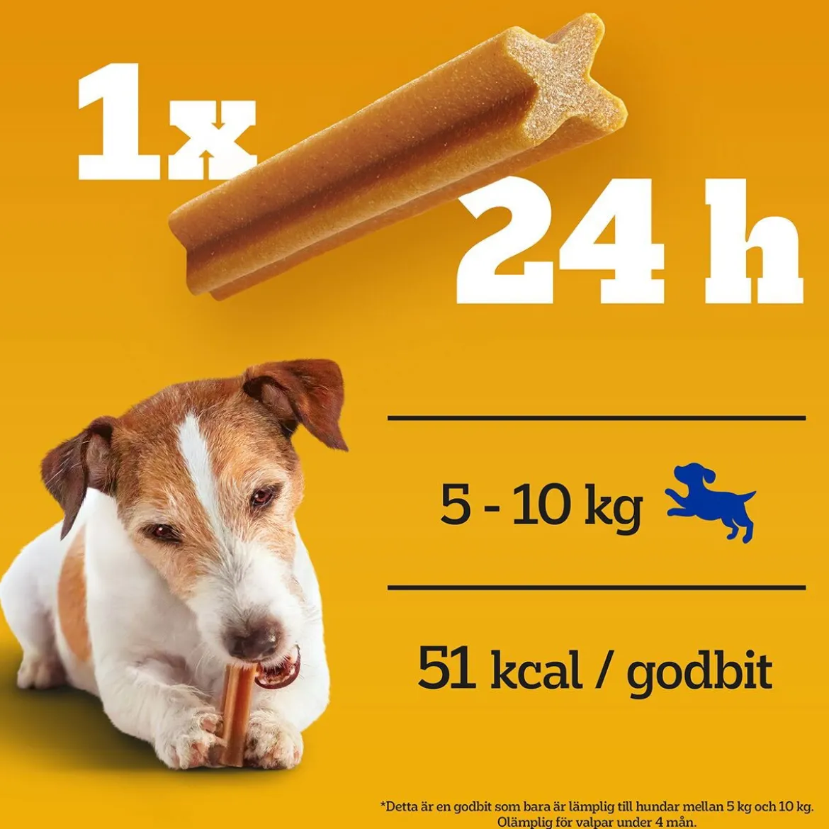 Pedigree Dentastix S 4x35-pack