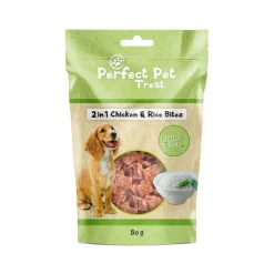 Perfect Pet 2in1 kana-riisipalat 80g