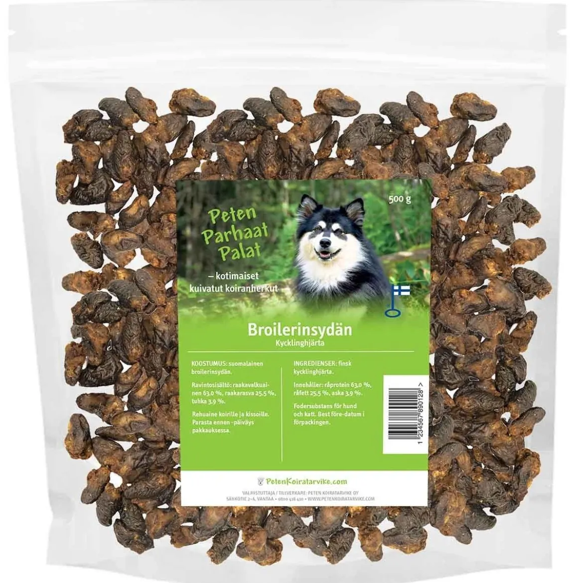 Peten Parhaat Palat broilerinsydän 500g