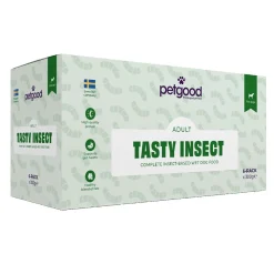Petgood hyönteispohjainen koiran märkäruoka 6 x 300 g