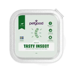 Petgood hyönteispohjainen koiran märkäruoka 6 x 300 g
