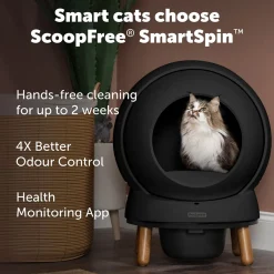 PetSafe SmartSpin -automaattinen kissanvessa, musta