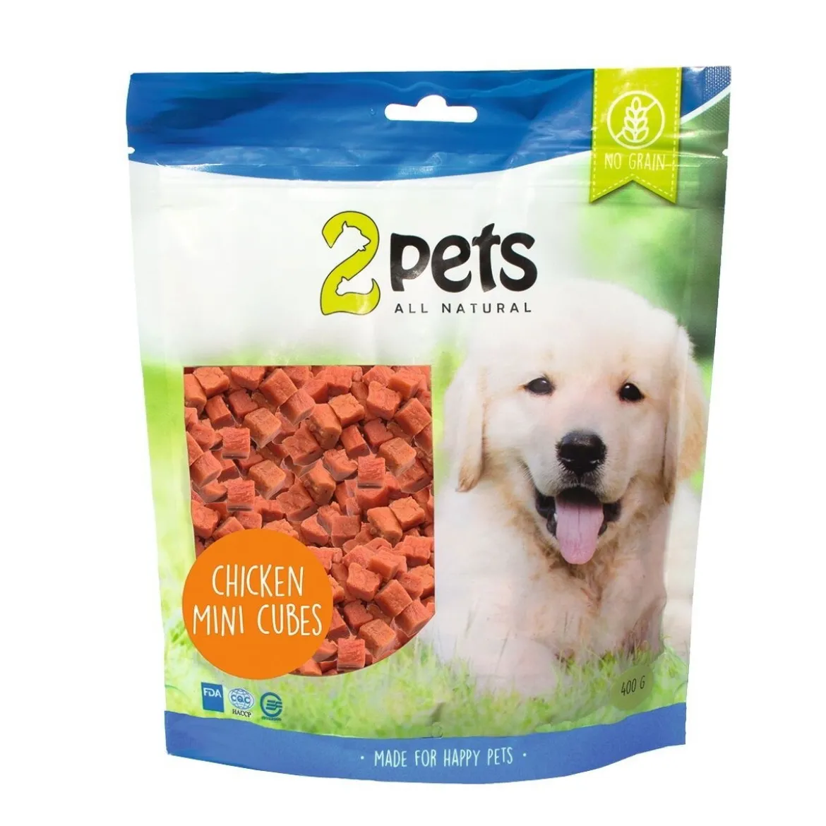 2pets Kanaminikuutiot 400 g