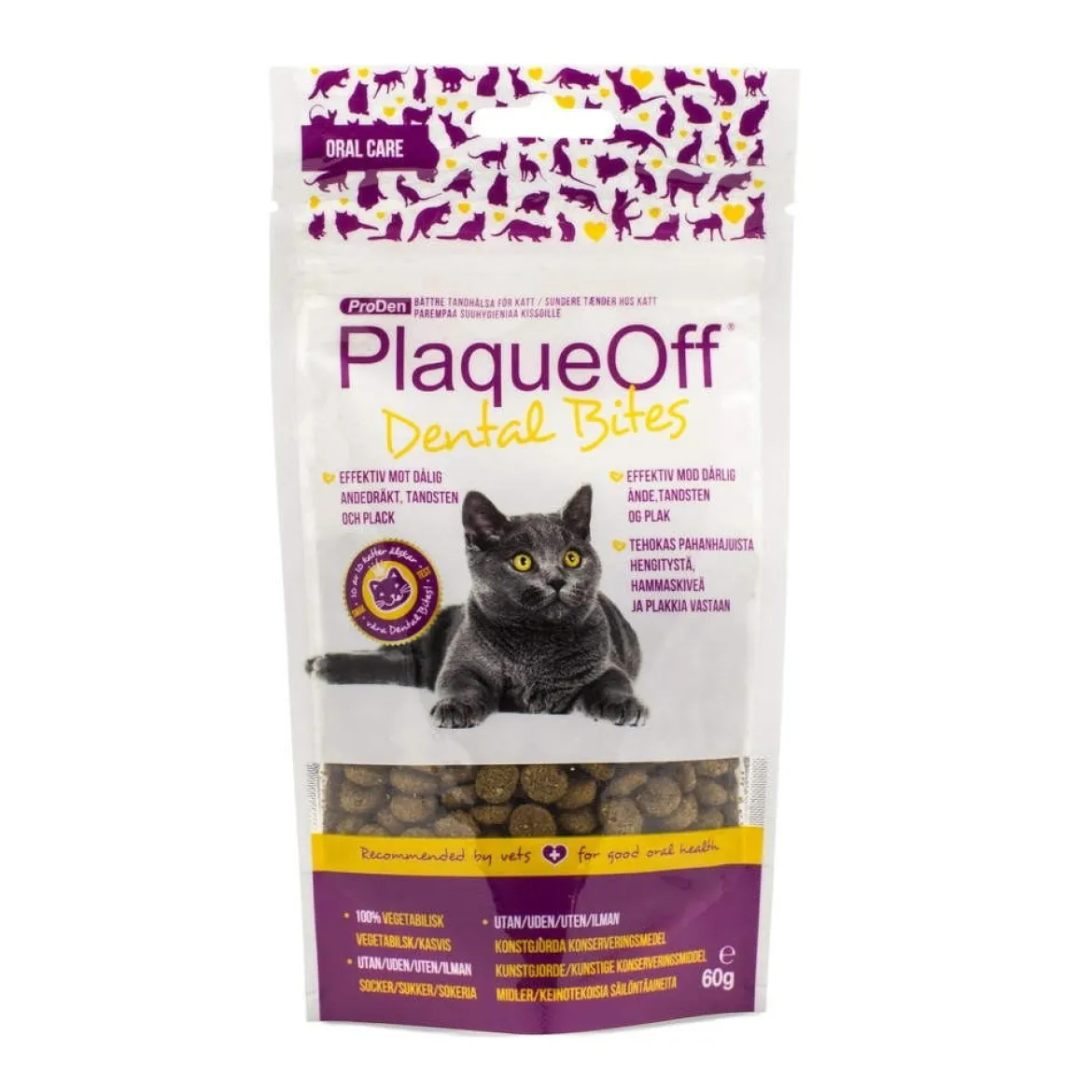 PlaqueDental Bites kissa 60g