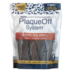 PlaqueOff Dental Care Bones kalkkuna & karpalo 482 g